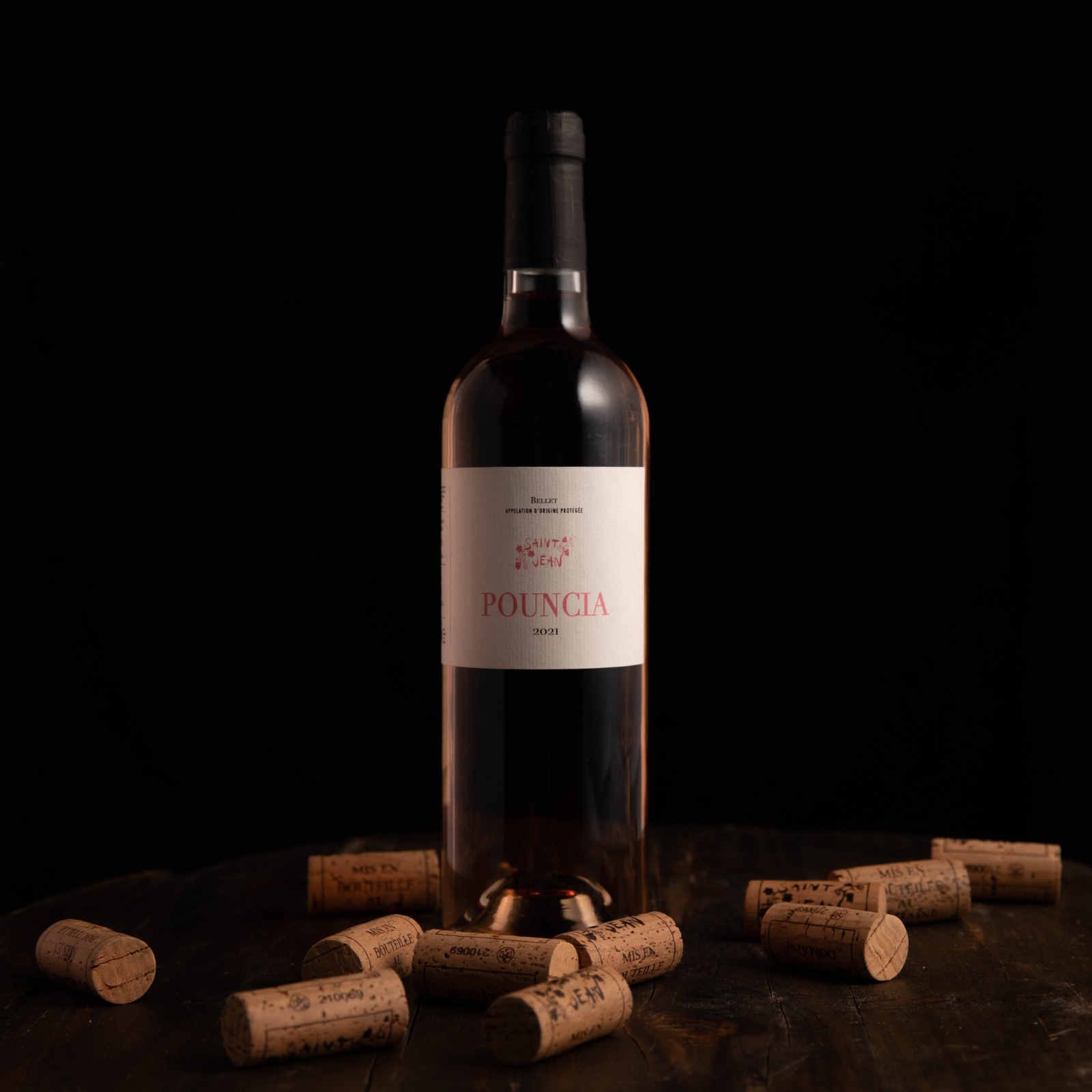 Saint Jean Bellet Rosé - Cuvée Pouncia (2022) - Domaine Saint Jean