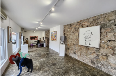 Dégustation à la Galerie d'Art au coeur de Nice - Domaine Saint Jean
